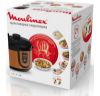  Зображення Мультиварка-скороварка Moulinex, 1000Вт, чаша-5л, кнопкове керування, пластик/метал, бронзово-чорний 