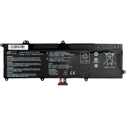  Зображення Акумулятор до ноутбука Asus VivoBook S200E Series (C21-X202) 7.4V 5000mAh PowerPlant (NB430888) 