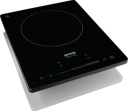  Зображення Плитка настільна Gorenje індукційна , комф. - 1, 2Вт,  управл - сенсор, чорний 