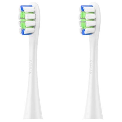  Зображення Насадка для зубної електрощітки Oclean P1C1 W02 Plaque Control Brush Head White (2 шт) (6970810552218) 
