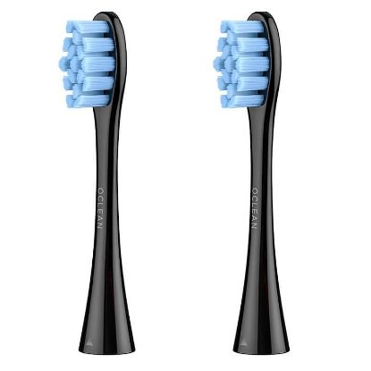  Зображення Насадка для зубної електрощітки Oclean P2S5 B02 Standard Clean Brush Head Black (2 шт) (6970810552201) 