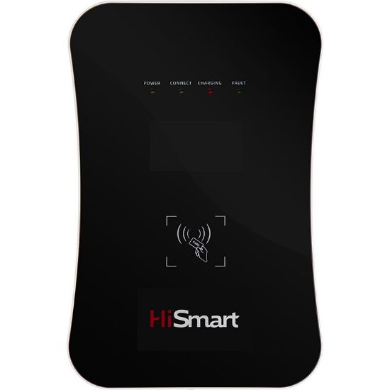  Зображення Зарядна станція для електромобілів HiSmart Type 2, 22kW, 32A, 3 фази (EV200092) 
