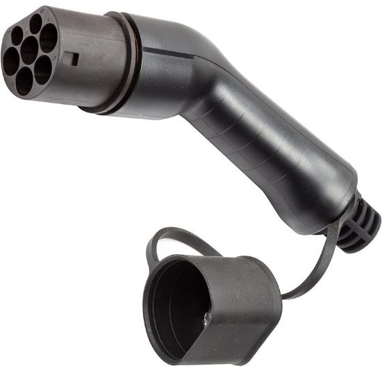 Зображення Конектор для заряджання електромобіля HiSmart Type 2 (Male), 32A (EV200061) 