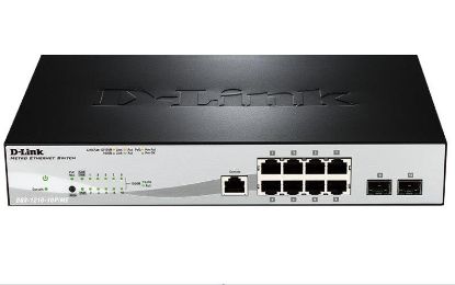  Зображення Комутатор D-Link DGS-1210-10P/ME 