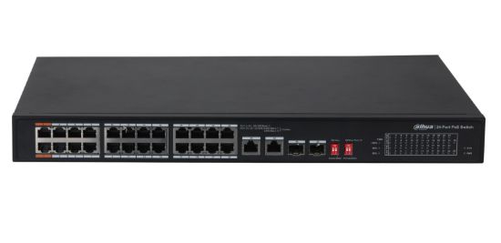  Зображення Комутатор Dahua DH-PFS3226-24ET-240 