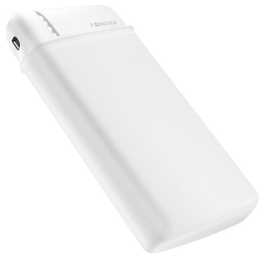  Зображення Універсальна мобільна батарея Forewer Travel Battery 20000 mAh White (TB-100L) 