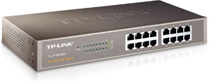  Зображення Комутатор TP-LINK TL-SF1016DS 16xFE некерований 13" 1U 
