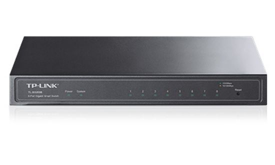  Зображення Комутатор TP-LINK TL-SG2008 8xGE Smart Switch 