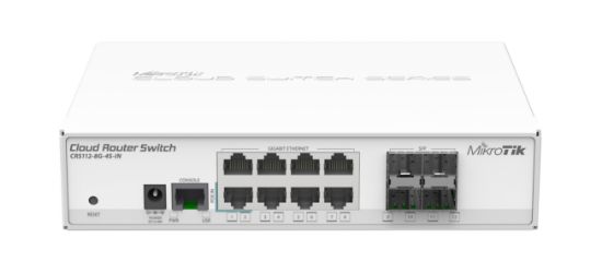  Зображення Комутатор MikroTik Cloud Router Switch 112-8G-4S-IN 