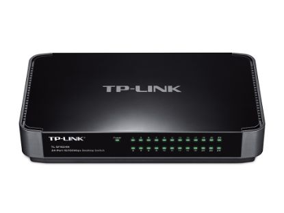  Зображення Комутатор TP-LINK TL-SF1024M 24xFE некерований 