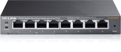  Зображення Комутатор TP-LINK TL-SG108PE 8xGE/4xPoE 65.2W EasySmart 