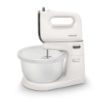  Зображення Міксер Philips стціонарний Viva Collection, 450Вт, насадки -4, чаша -пластик, 3л , біло-сірий 