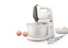  Зображення Міксер Philips стціонарний Viva Collection, 450Вт, насадки -4, чаша -пластик, 3л , біло-сірий 