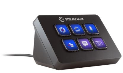  Зображення Corsair Elgato Stream Deck Mini, 6 fully customizable LCD keys at your fingertips. All poised to trigger unlimited actions upon a single tap 