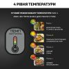  Зображення Гриль Tefal притискний OptiGrill+, 2000Вт, темп. режимів-4, знімні пластини, метал, чорний 