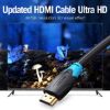  Зображення Кабель Vention HDMI - HDMI V 2.0, (M/M), 2 м, Black (AACBH) 