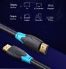  Зображення Кабель Vention HDMI - HDMI V 2.0, (M/M), 2 м, Black (AACBH) 