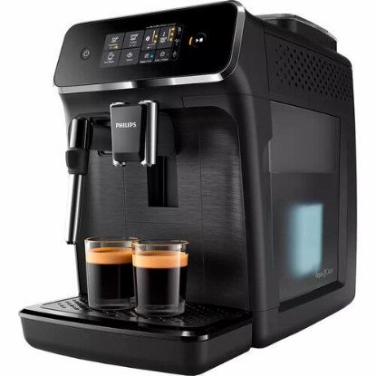  Зображення Кавомашина Philips Series 2200, 1.8л, зерно, ручний капуч, авторецептів -1, чорний 