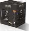  Зображення Кавоварка Krups рожкова Opio, 1.5л, мелена, ручний капучинатор, підігрів чашок, чорний 