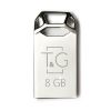  Зображення Флеш-накопичувач USB 8GB T&G 110 Metal Series Silver (TG110-8G) 