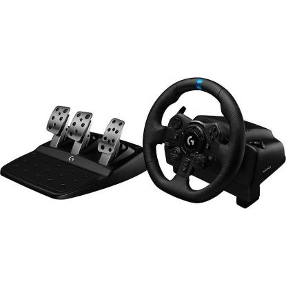  Зображення Кермо Logitech G923 Racing Wheel and Pedals for PS4 and PC (941-000149) 