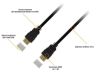  Зображення Кабель мультимедійний HDMI to HDMI 1.8m v1.4b Piko (1283126474002) 
