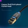  Зображення Патч-корд Vention CAT 8 SFTP Ethernet, 0.5 m, Black (IKABD) 