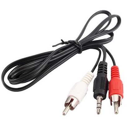  Зображення Кабель мультимедійний Jack 3.5mm M to 2xRCA M 3.0m Piko (1283126473906) 