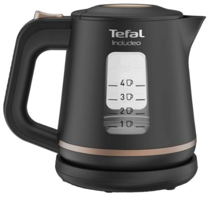  Зображення Електрочайник Tefal INCLUDEO, 1л, пластик, чорний 