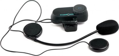  Зображення Bluetooth-мотогарнітура для шолома FreedConn T-Com VB радіо, інтерком 700 м (fdtcmvb) 