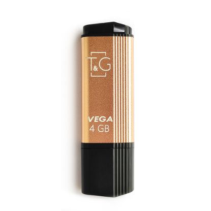  Зображення Флеш-накопичувач USB 4GB T&G 121 Vega Series Gold (TG121-4GBGD) 