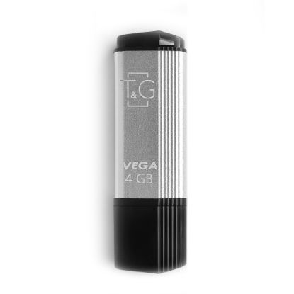  Зображення Флеш-накопичувач USB 4GB T&G 121 Vega Series Silver (TG121-4GBSL) 