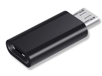  Зображення Адаптер XoKo AC-020 USB Type-C-micro USB Black (XK-AC020-BK) 