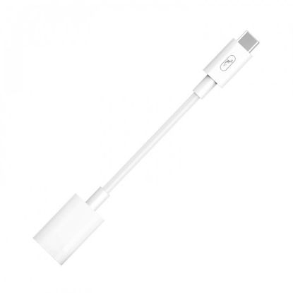  Зображення Перехідник SkyDolphin OT02 OTG Type-C - USB White (ADPT-00018) 