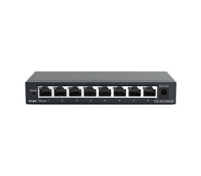  Зображення Комутатор мережевий Ruijie Networks RG-ES108GD 