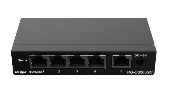  Зображення Комутатор мережевий Ruijie Networks RG-ES205GC 