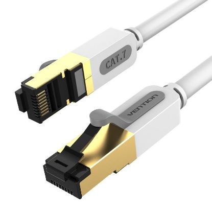  Зображення Патч-корд Vention CAT7 SSTP Ethernet, 5 m, Gray (ICDHJ) 