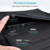  Зображення Сонячна панель для УМБ Choetech 100W (193x37см) DC120W,1*USB QC3.0 18W,1*USB-C PD3.0 45W, 1xUSBA 12W 