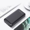  Зображення Внешний аккумулятор (Power Bank) Colorway 20000mAh Slim (USB QC3.0 + USB-C PD 20W) Black 