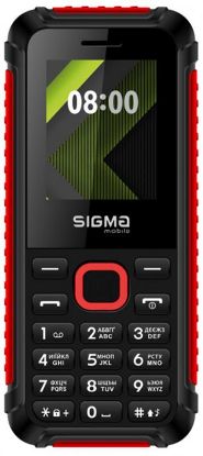  Зображення Мобiльний телефон Sigma mobile X-style 18 Track Dual Sim Black/Red 