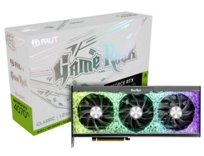  Зображення Відеокарта GeForce RTX 4070 Ti  12GB GDDR6X   Palit GameRock Classic) 