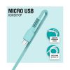  Зображення Кабель ACCLAB AL-CBCOLOR-M1MT USB-microUSB 1.2м Mint (1283126518140) 