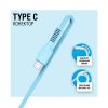  Зображення Кабель ACCLAB AL-CBCOLOR-T1BL USB-USB Type-C 1.2м Blue (1283126518249) 