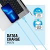  Зображення Кабель ACCLAB AL-CBCOLOR-T1BL USB-USB Type-C 1.2м Blue (1283126518249) 