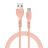  Зображення Кабель ACCLAB AL-CBCOLOR-T1PH USB-USB Type-C 1.2м Peach (1283126518263) 