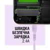  Зображення Кабель ACCLAB AL-CBCOLOR-T1PP USB-USB Type-C 1.2м Purple (1283126518270) 