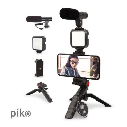 Зображення Набір блогера Piko Vlogging Kit PVK-01LM (1283126515118) 
