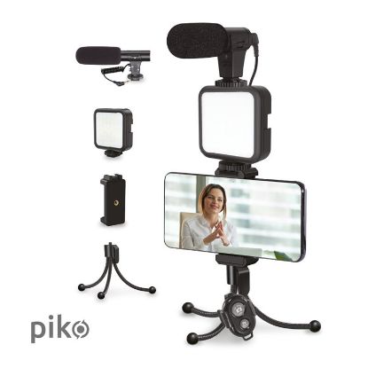  Зображення Набір блогера Piko Vlogging Kit PVK-02LM (1283126515095) 