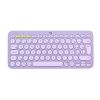  Зображення Клавіатура бездротова Logitech K380 Multi-Device Bluetooth Lavender Lemonade (920-011166) 