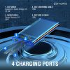  Зображення Універсальна мобільна батарея 4smarts Lucid 10000mAh 22.5W Blue 